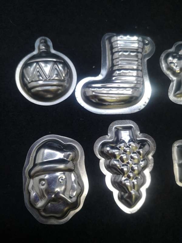 Vintage cute set of chocolate moulds
