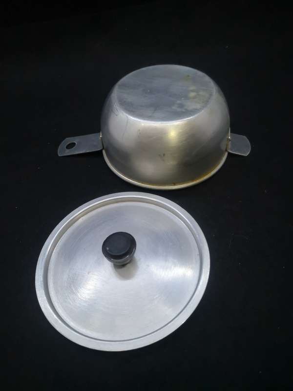 Vintage milk cooker/warmer for on top of your kettle