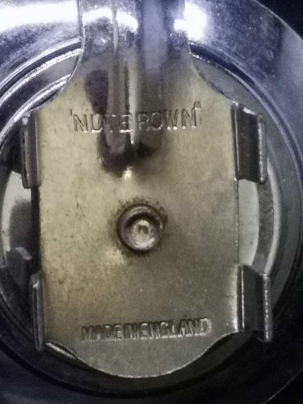 Vintage Nutbrown dough cutter