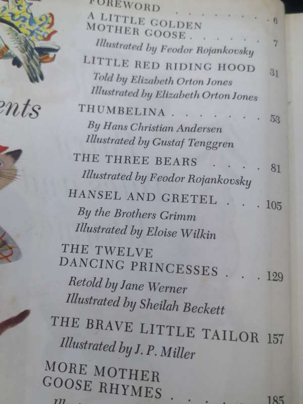 Vintage Fairy tales and rhymes