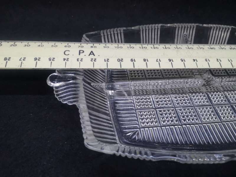 Stunning glass dish