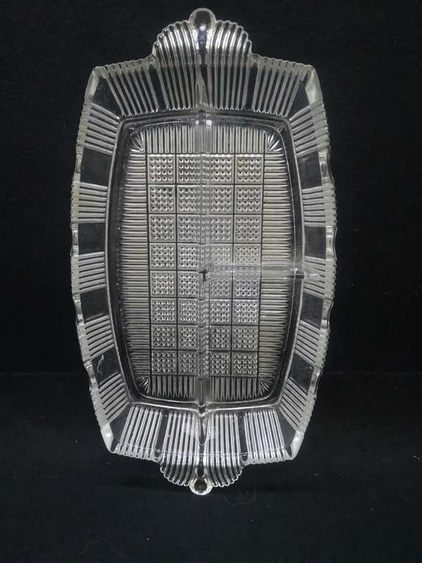 Stunning glass dish