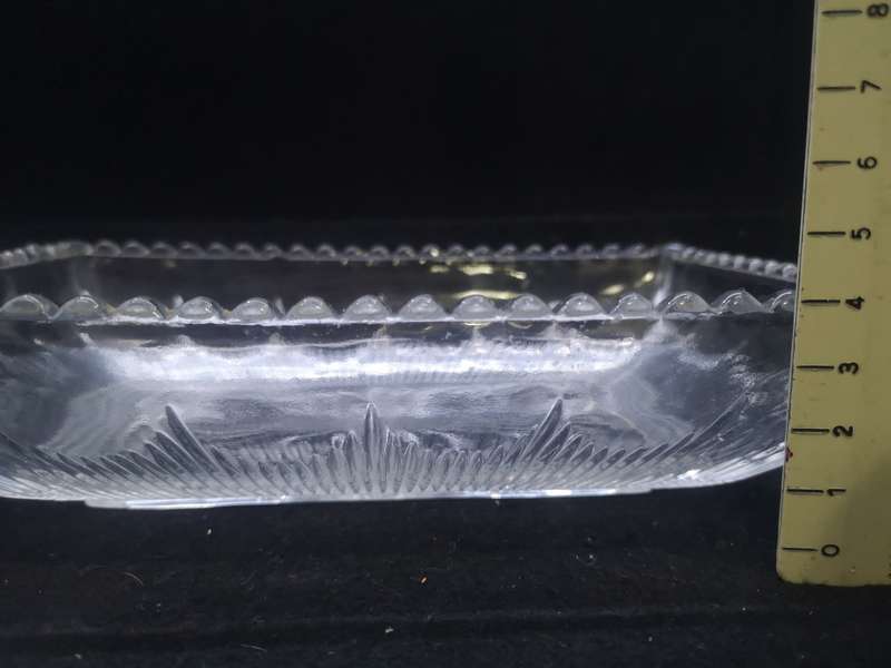 Stunning glass dish