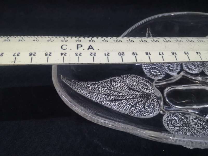 Stunning glass dish
