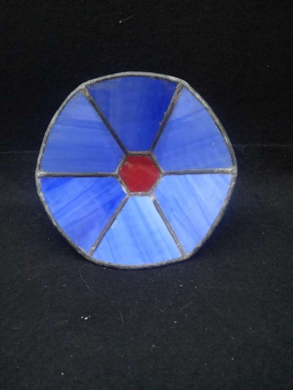 Lead glass bowl