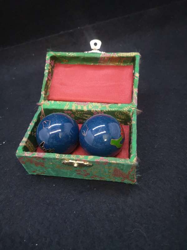 Chinese musical balls - see all pictures for condition