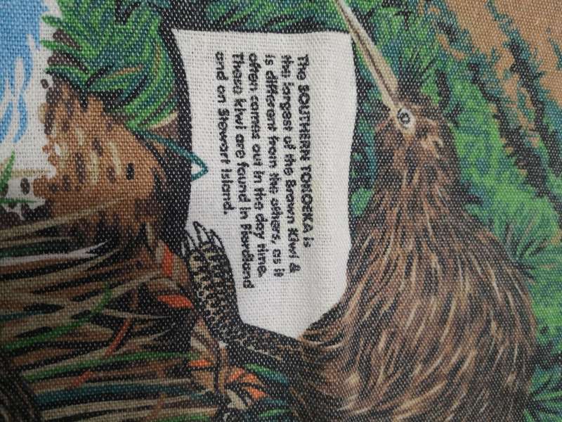 Big vintage New Zealand Kiwi wall decoration