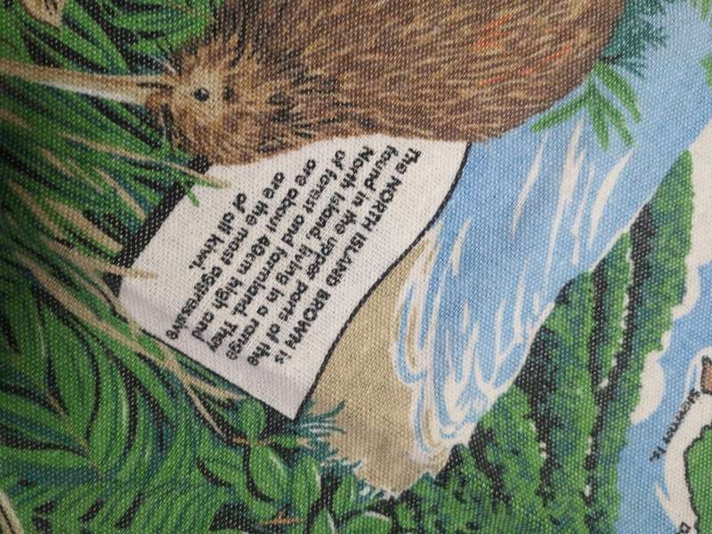 Big vintage New Zealand Kiwi wall decoration