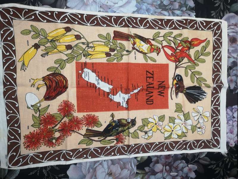 Big vintage New Zealand wall decoration