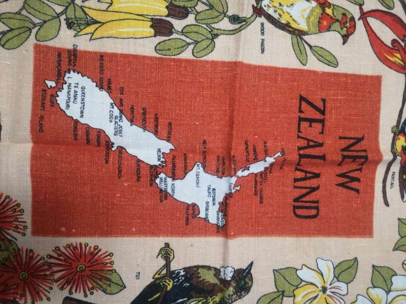 Big vintage New Zealand wall decoration