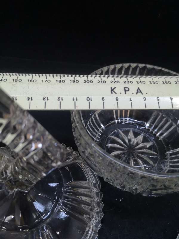 Art deco glass trinkets