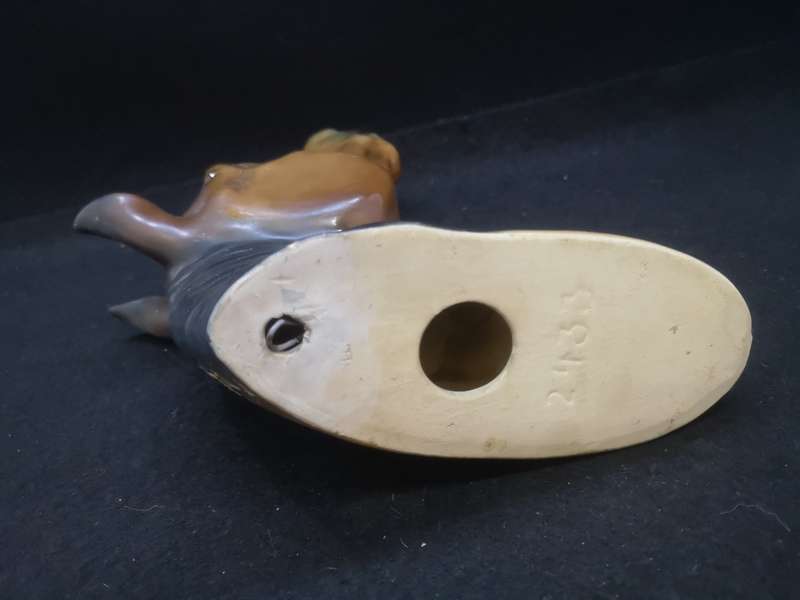 Ceramic wall horse head - repaired but not very noticeable