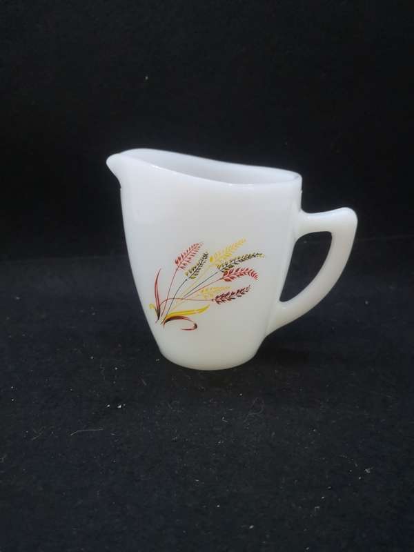 Milk glass milk jug