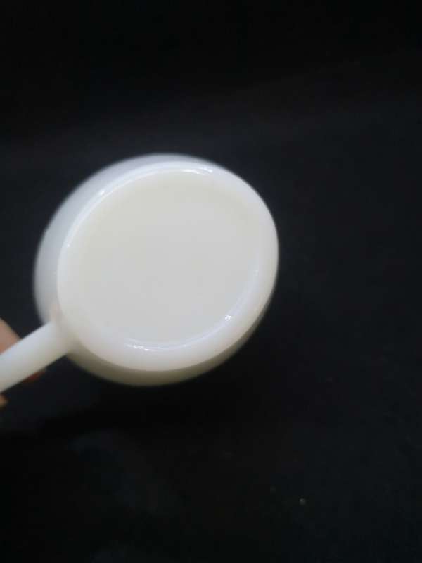 Milk glass milk jug