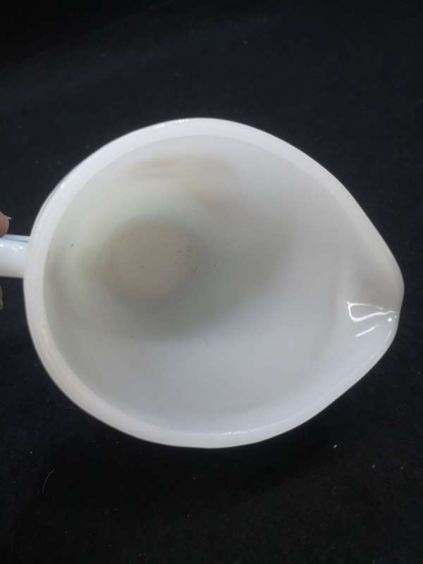 Milk glass milk jug
