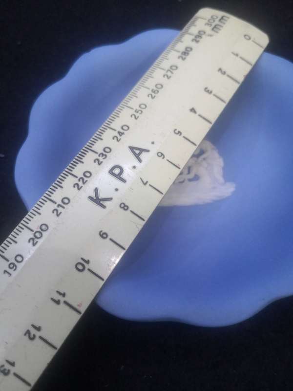 Blue Wedgwood plate