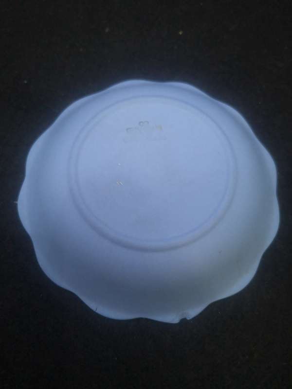 Blue Wedgwood plate