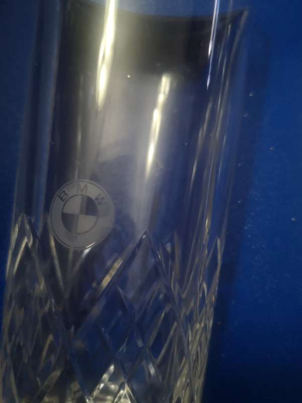 High ball Vitria crystal glasses - BMW branded