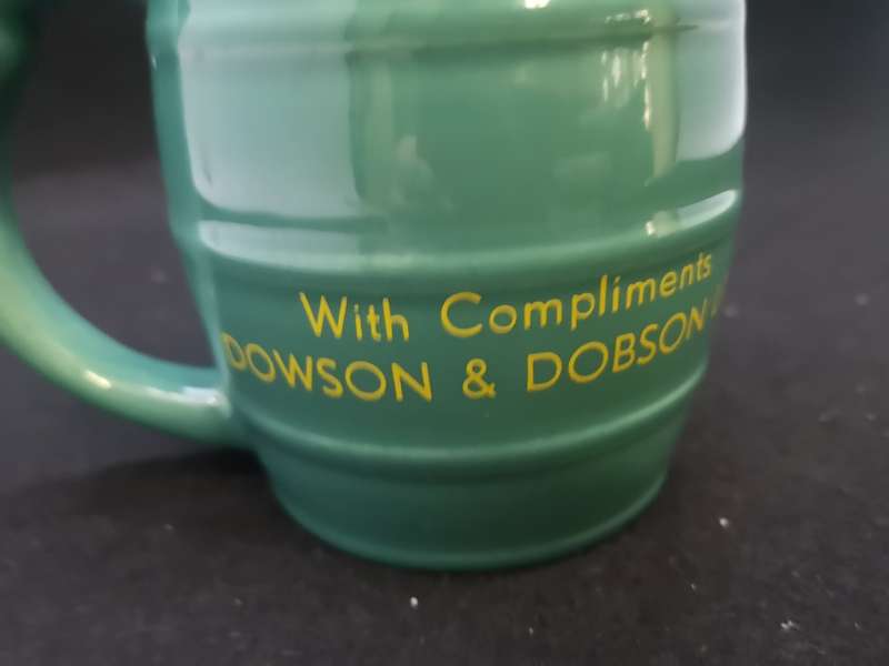 General Louis Botha 1910-1919 mug by Crown Potteries