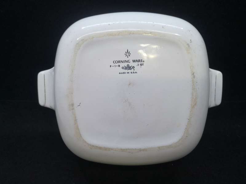 Blue Cornflower Corning Ware P-1-B Made in USA
