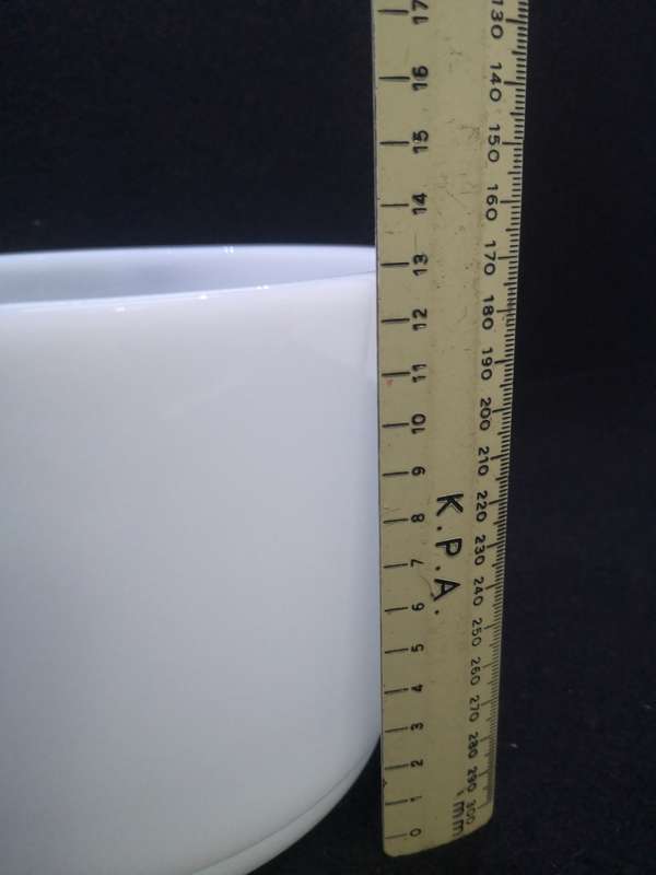 Kenwood no 20759 milk glass mixing bowl