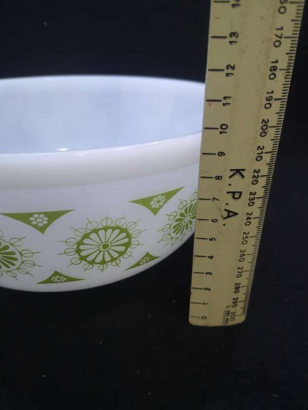 Rare vintage Rigopal Pyrex mixing bowl Argentina