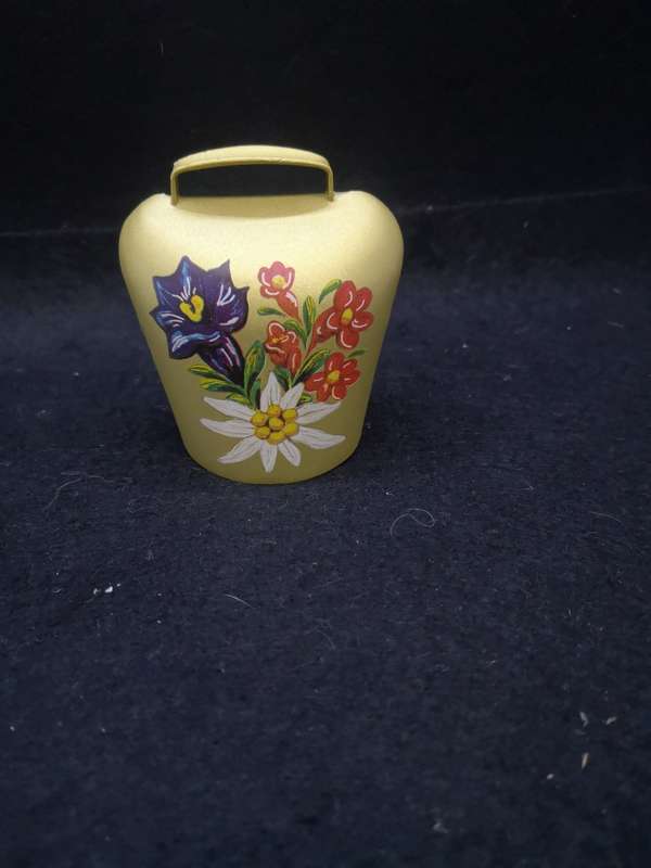 Cow bell hand painted