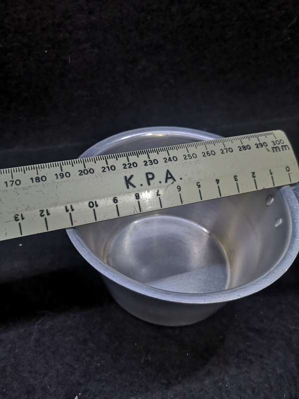Vintage Milk warmer for top of kettle