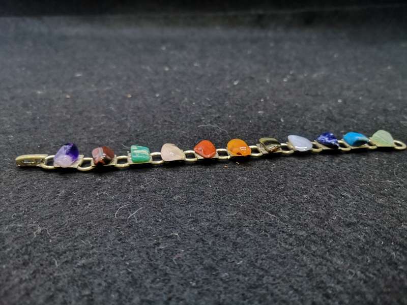 Vintage semi-precious stone bracelet