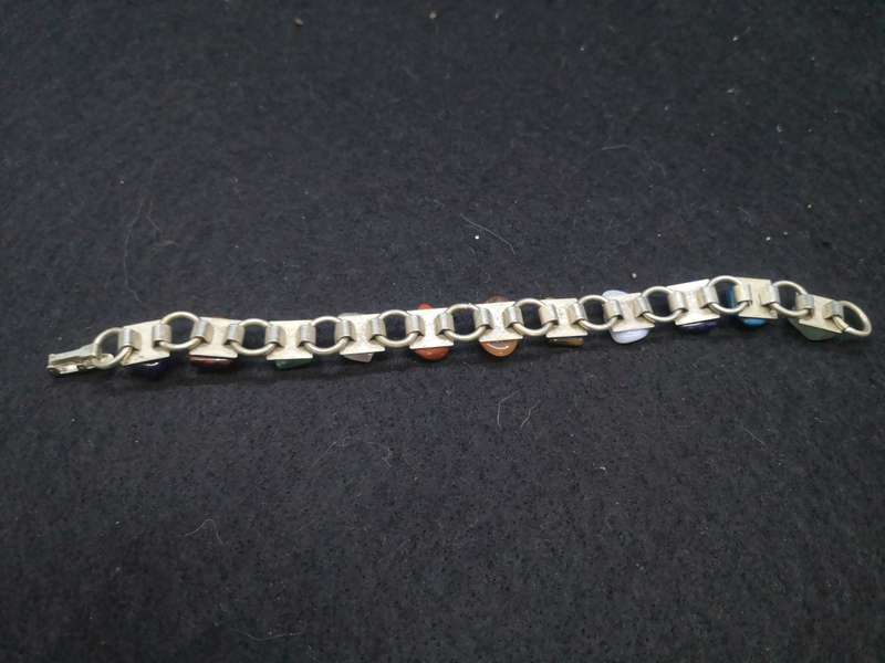 Vintage semi-precious stone bracelet