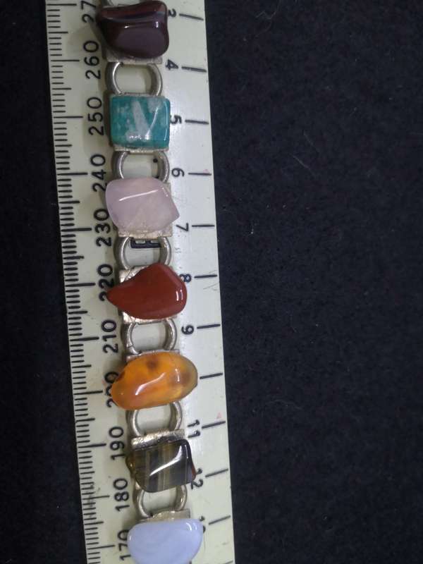 Vintage semi-precious stone bracelet