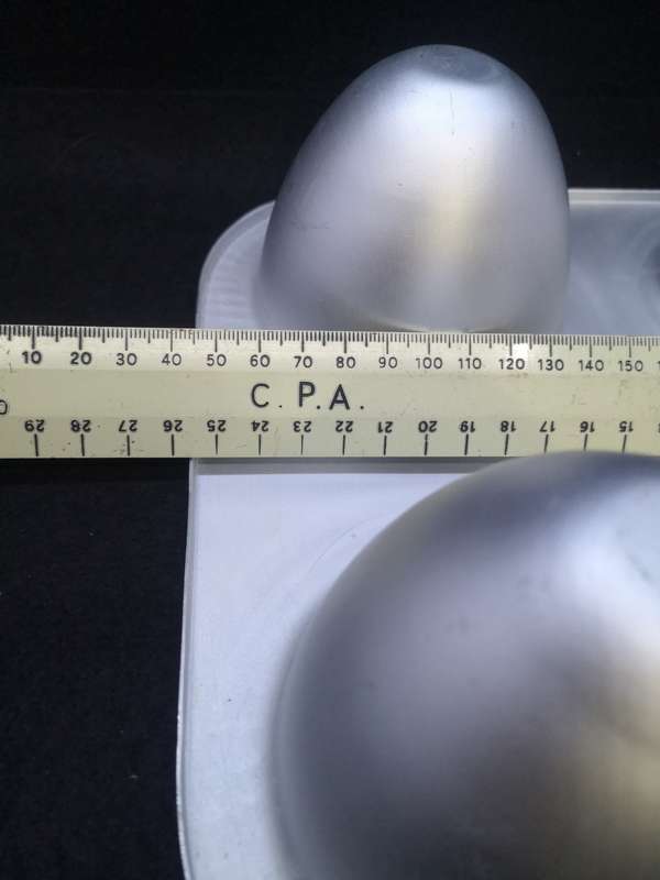 Vintage Wilton 1971Wonder Cone cake pan - Mold Easter eggs