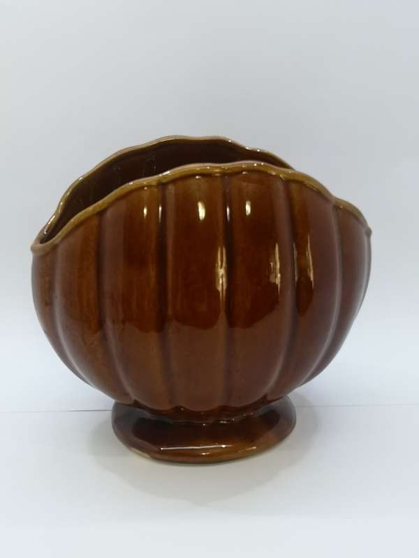 Brown Vintage ceramic vase
