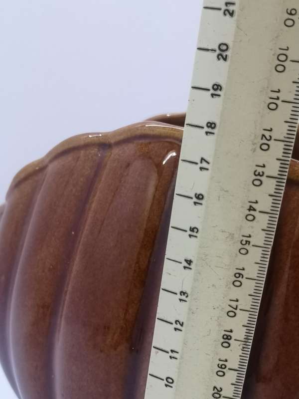 Brown Vintage ceramic vase