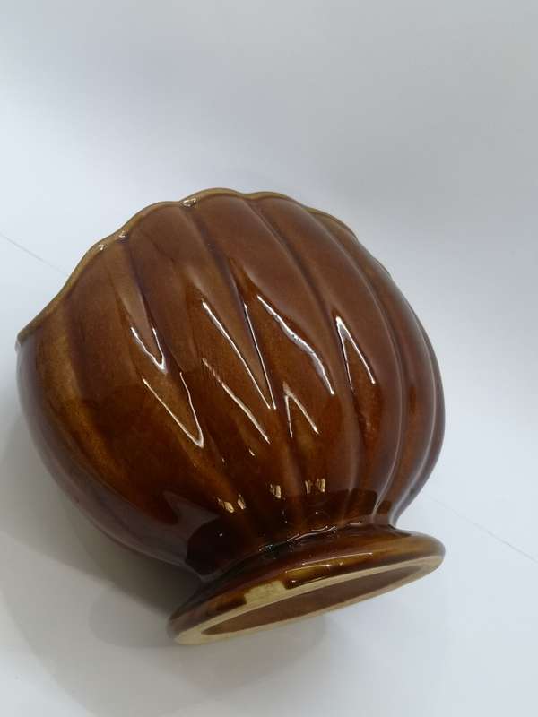 Brown Vintage ceramic vase