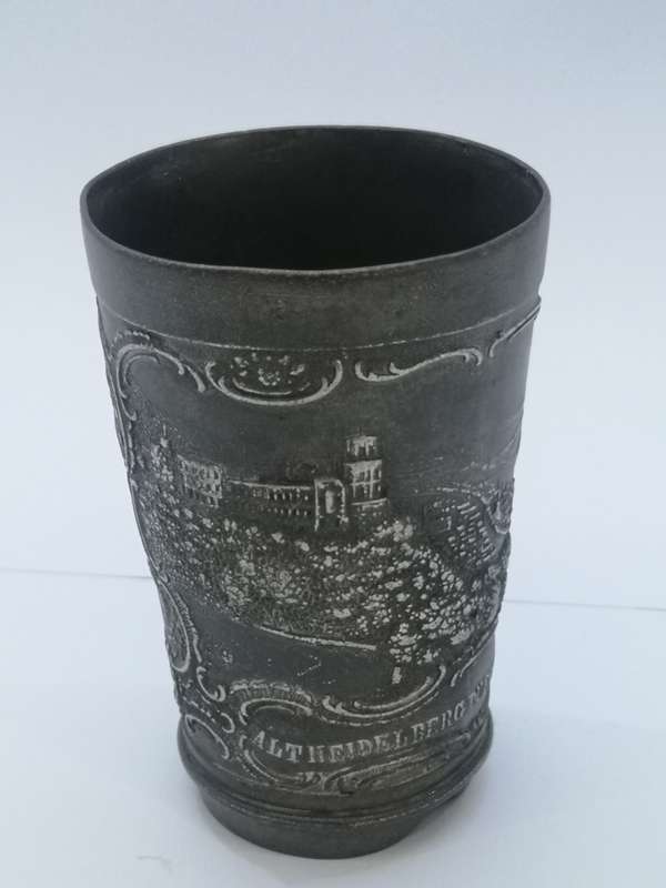 Pewter glass