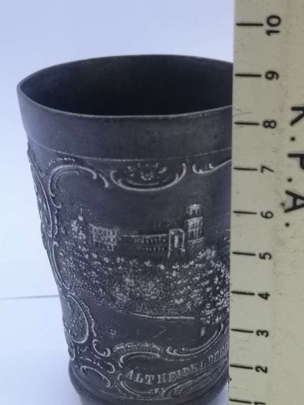 Pewter glass