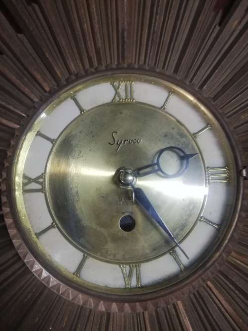 Syroco Art Deco wall clock!