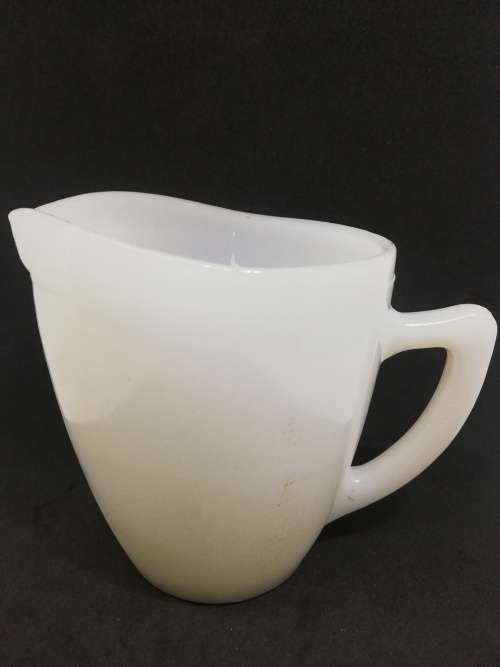 Milk glass milk jug