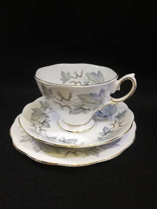 Royal Albert Silver Maple trio