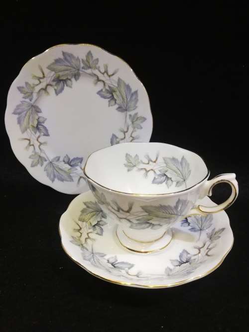 Royal Albert Silver Maple trio