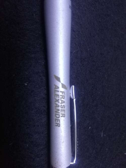 Parker pen and pencil set, Branded