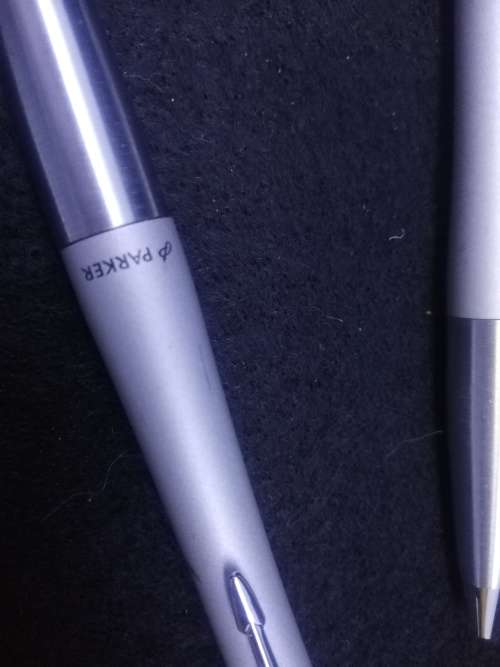 Parker pen and pencil set, Branded