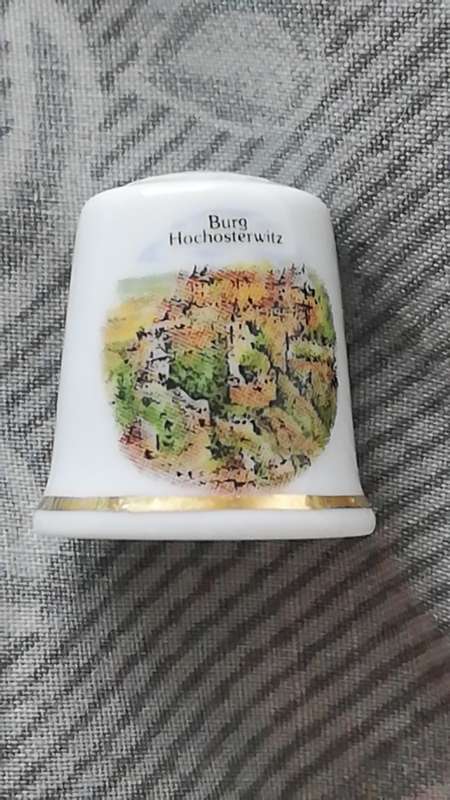 Porcelain thimble