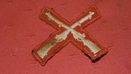 CADET MARKSMAN CLOTH BADGE