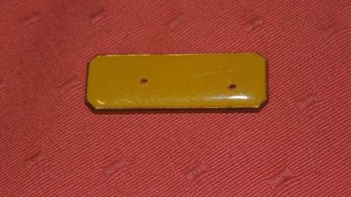 CADET SHOOTING BADGE BACK PLATE