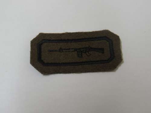 NUTRIA SHOOTING BADGE EMBROIDERED ON FELT