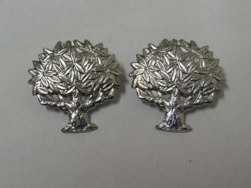 REGIMENT VRYSTAAT FREE STATE COLLAR BADGES ALL PINS