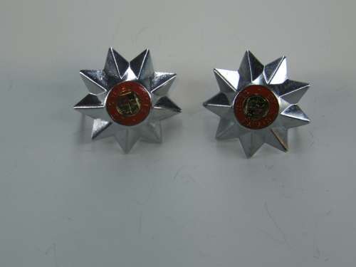 SANDF 9 POINT STAR MAJOR RANK SET