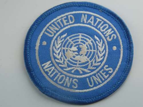 UNITED NATIONS ARM PATCH CLOTH PATCH